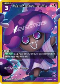 Poison Mushroom Cookie (055) #BS2-055 from Brave Beginning Pokemon card image