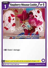 Raspberry Mousse Cookie #BS2-056 from Brave Beginning Pokemon card image
