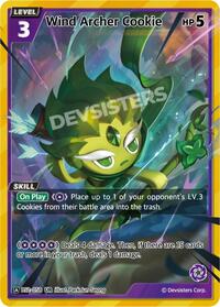 Wind Archer Cookie #BS2-058 from Brave Beginning Pokemon card image