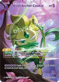 Wind Archer Cookie (SUR) #BS2-058 from Brave Beginning Pokemon card image
