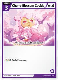 Cherry Blossom Cookie #BS2-059 from Brave Beginning Pokemon card image