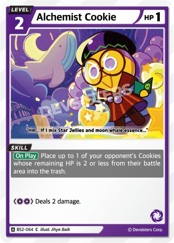 クッキー⭐︎ Alchemist Cookie - Brave Beginning - CookieRun: Braverse TCG