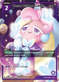 Cream Unicorn Cookie #BS2-068 from Brave Beginning Pokemon card image