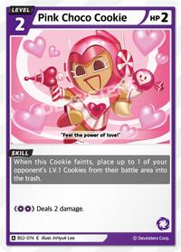 Pink Choco Cookie #BS2-074 from Brave Beginning Pokemon card image