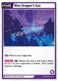 Blue Dragon's Eye #BS2-081 from Brave Beginning Pokemon card image