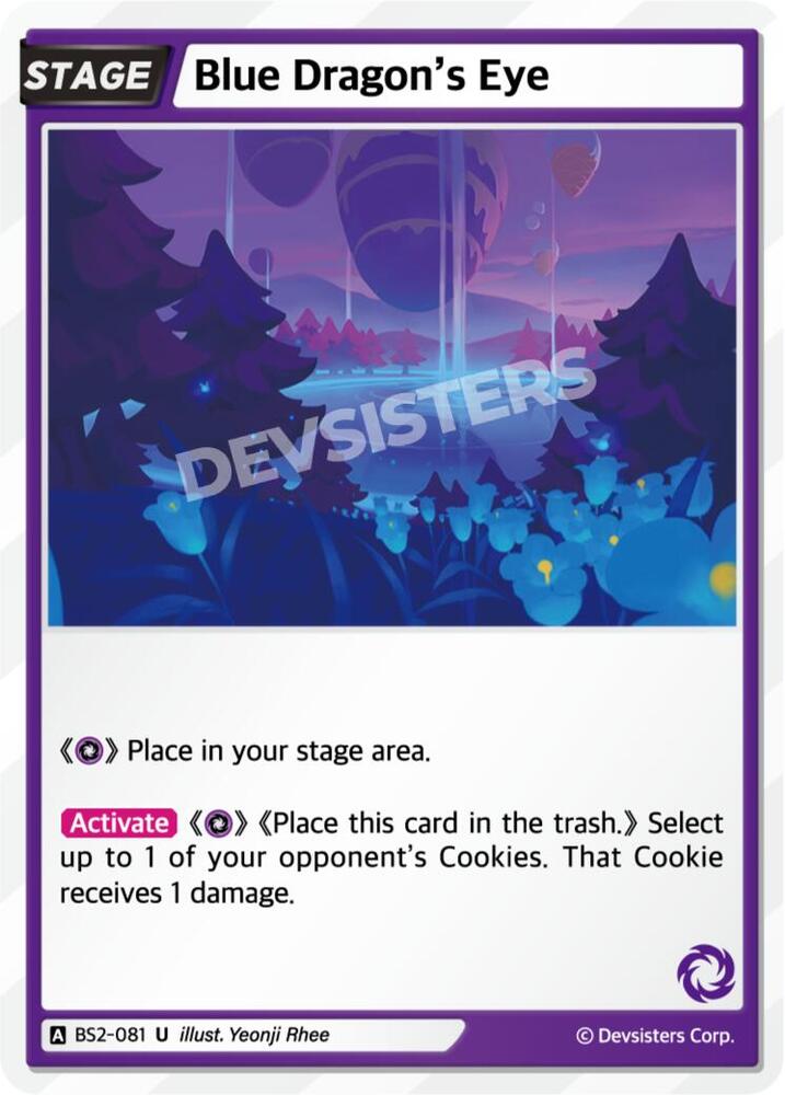 Blue Dragon's Eye - Brave Beginning - CookieRun: Braverse TCG