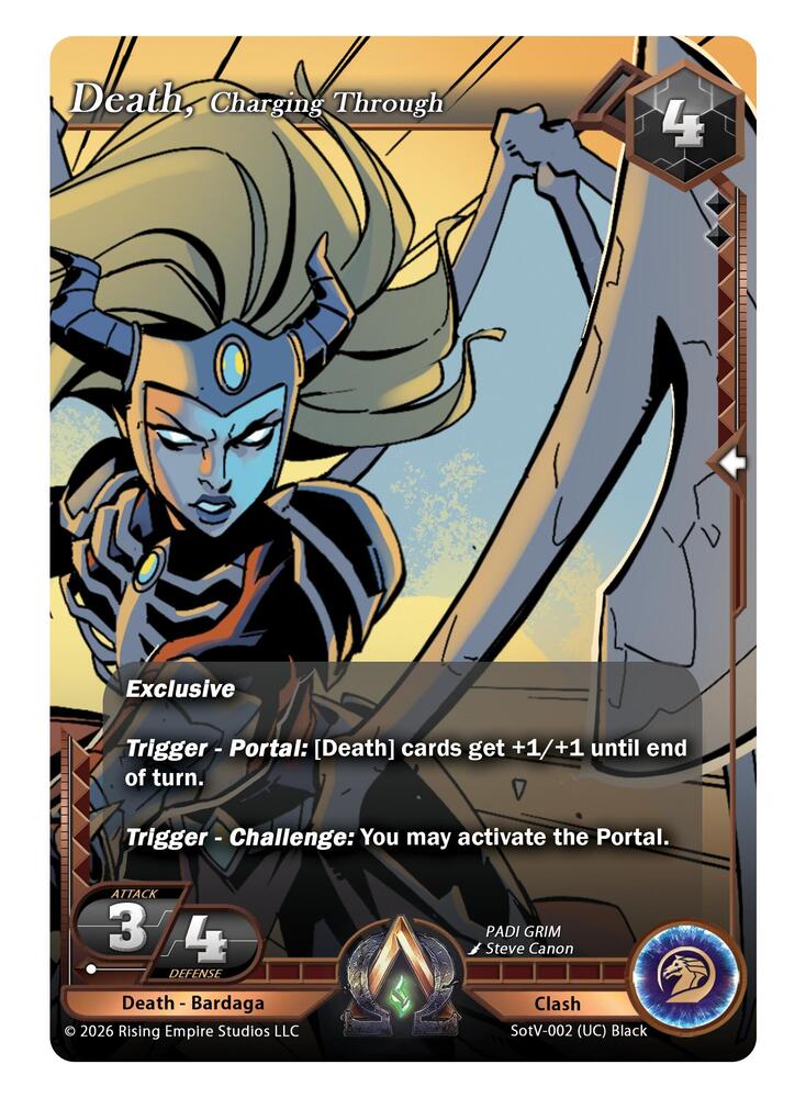 Death, Charging Through