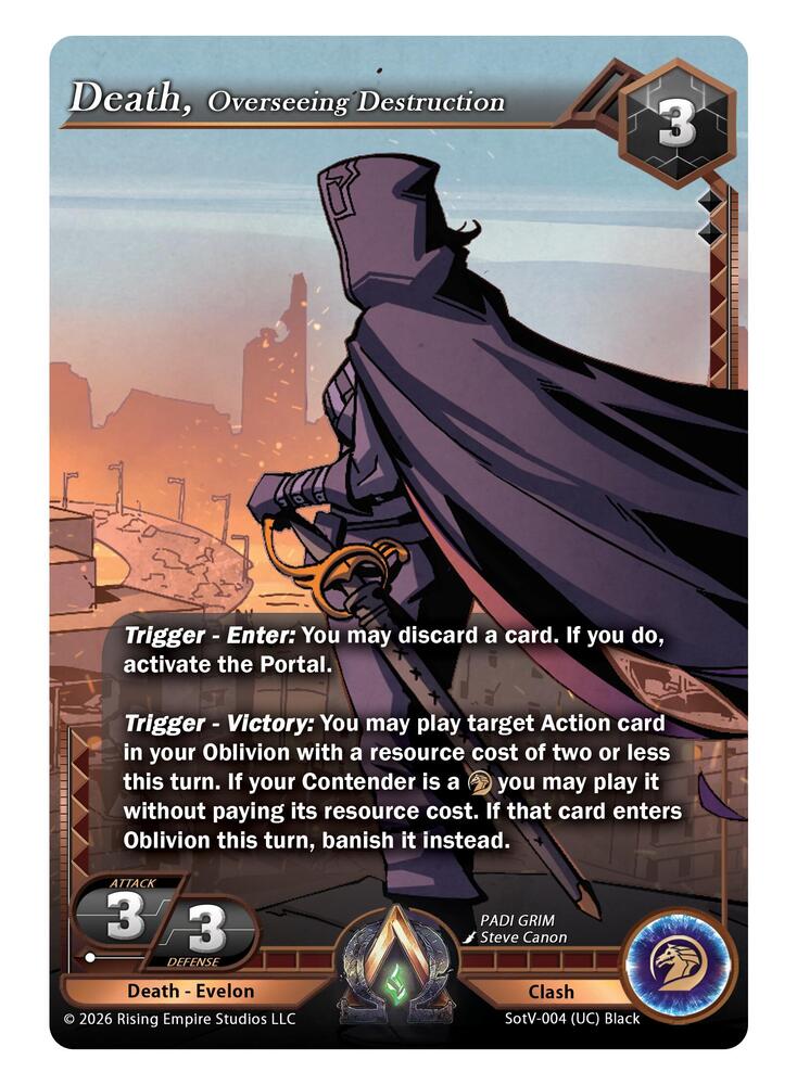Death, Overseeing Destruction - Spoils of the Vault - Alpha Clash