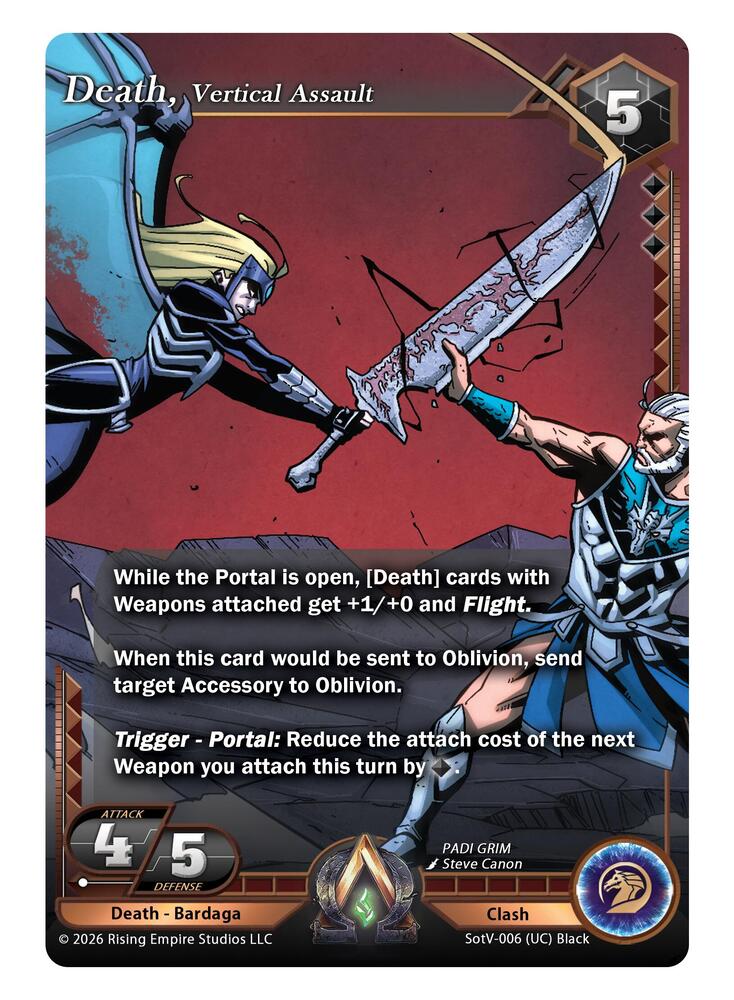 Death, Vertical Assault