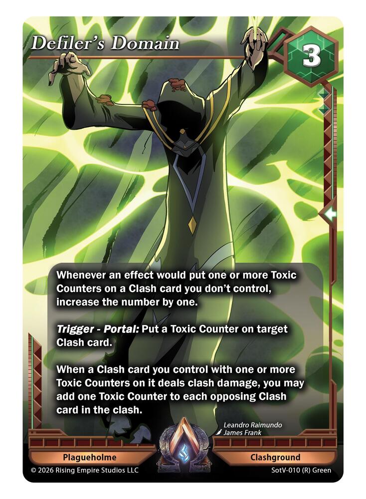 Defiler's Domain - Spoils of the Vault - Alpha Clash - TCGplayer.com