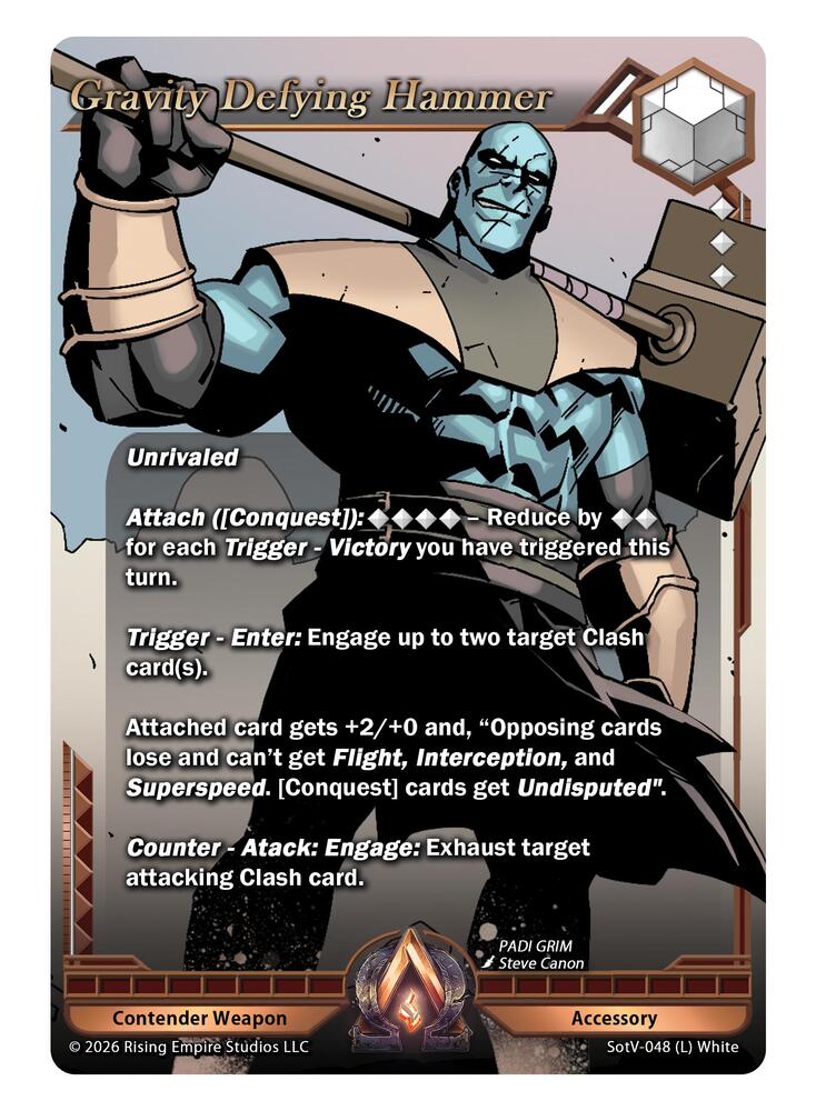 Gravity Defying Hammer (048)