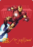 The Invincible Iron Man Art Card (Gold-Stamped Signature) - Art
