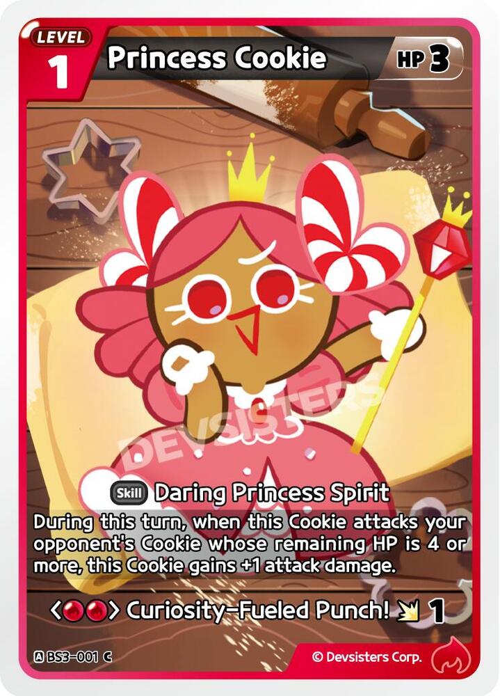 Princess Cookie (001) - Age of Heroes and Kingdoms - CookieRun