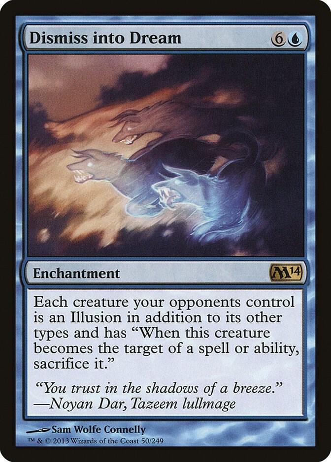 Dismiss into Dream - Magic 2014 (M14) - Magic: The Gathering