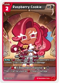 Raspberry Cookie #BS3-002 from Age of Heroes and Kingdoms Pokemon card image