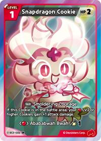 Snapdragon Cookie #BS3-006 from Age of Heroes and Kingdoms Pokemon card image