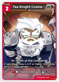 Tea Knight Cookie #BS3-007 from Age of Heroes and Kingdoms Pokemon card image