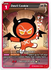 Devil Cookie #BS3-008 from Age of Heroes and Kingdoms Pokemon card image