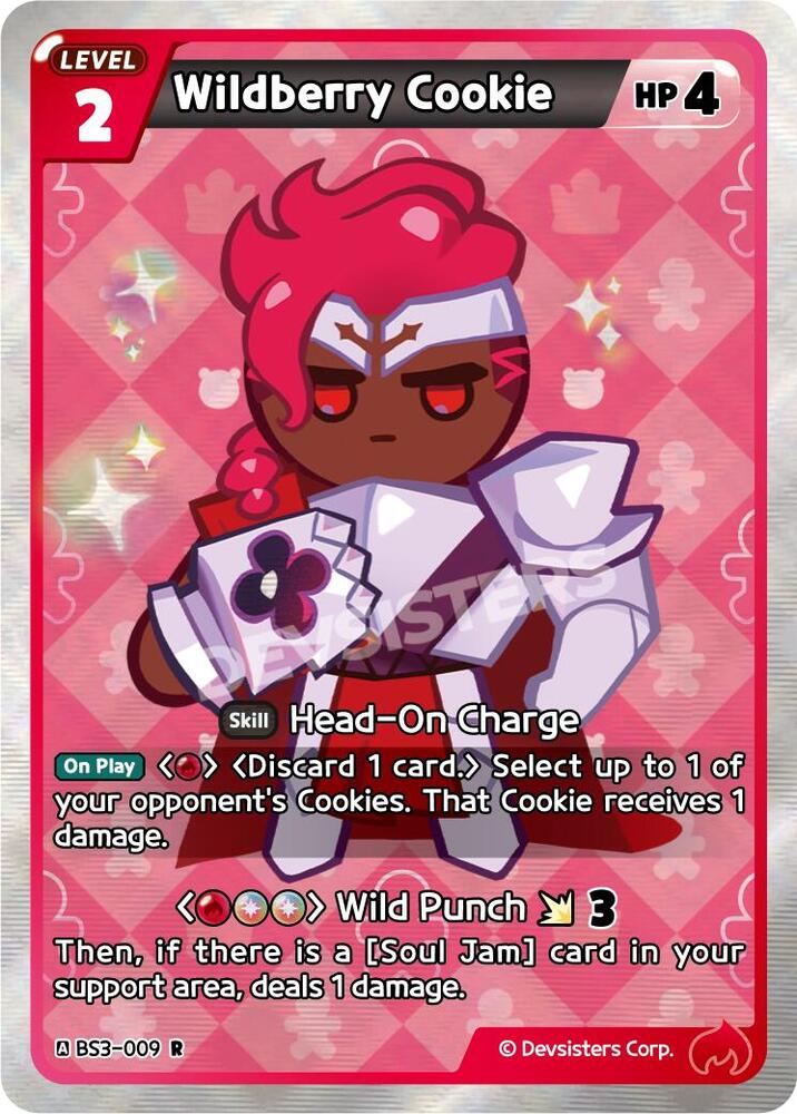 Wildberry Cookie (009) - Age of Heroes and Kingdoms - CookieRun