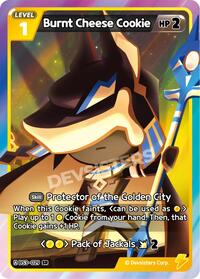 Burnt Cheese Cookie #BS3-029 from Age of Heroes and Kingdoms Pokemon card image