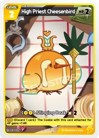 High Priest Cheesenbird #BS3-035 from Age of Heroes and Kingdoms Pokemon card image