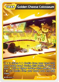 Golden Cheese Colosseum #BS3-046 from Age of Heroes and Kingdoms Pokemon card image