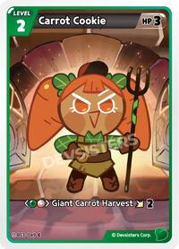 Carrot Cookie #BS3-049 from Age of Heroes and Kingdoms Pokemon card image