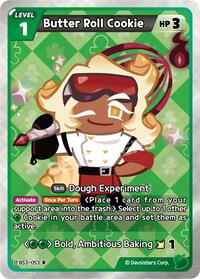 Butter Roll Cookie #BS3-053 from Age of Heroes and Kingdoms Pokemon card image