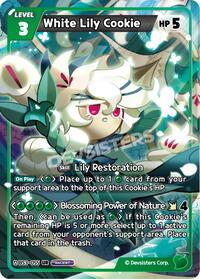 White Lily Cookie #BS3-055 from Age of Heroes and Kingdoms Pokemon card image