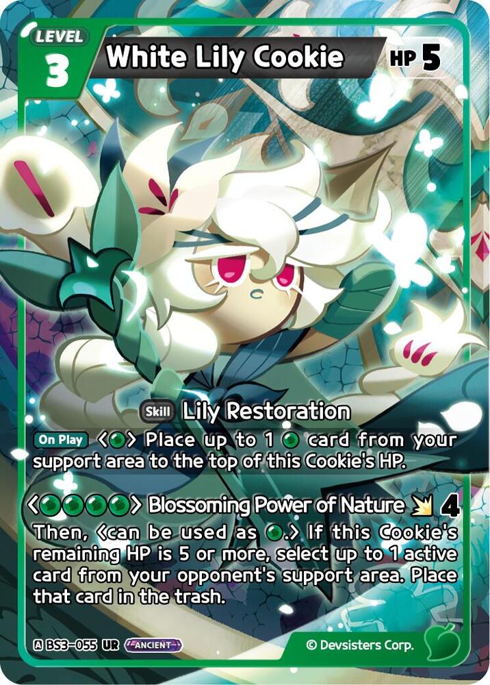 White Lily Cookie - Age of Heroes and Kingdoms - CookieRun