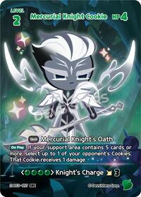 Mercurial Knight Cookie (SEC) #BS3-057 from Age of Heroes and Kingdoms Pokemon card image