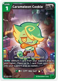 Carameleon Cookie #BS3-063 from Age of Heroes and Kingdoms Pokemon card image
