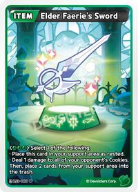 Elder Faerie's Sword #BS3-068 from Age of Heroes and Kingdoms Pokemon card image
