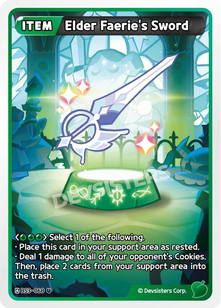 Elder Faerie's Sword - Age of Heroes and Kingdoms - CookieRun