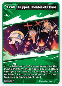 Puppet Theater of Chaos #BS3-070 from Age of Heroes and Kingdoms Pokemon card image