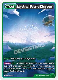 Mystical Faerie Kingdom #BS3-072 from Age of Heroes and Kingdoms Pokemon card image