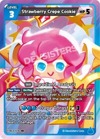 Strawberry Crepe Cookie #BS3-076 from Age of Heroes and Kingdoms Pokemon card image