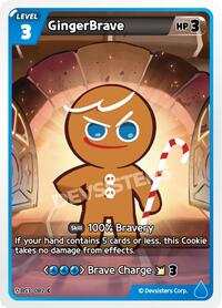GingerBrave (082) #BS3-082 from Age of Heroes and Kingdoms Pokemon card image