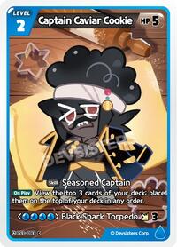 Captain Caviar Cookie #BS3-083 from Age of Heroes and Kingdoms Pokemon card image