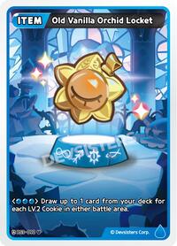 Old Vanilla Orchid Locket #BS3-092 from Age of Heroes and Kingdoms Pokemon card image