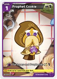 Prophet Cookie #BS3-107 from Age of Heroes and Kingdoms Pokemon card image