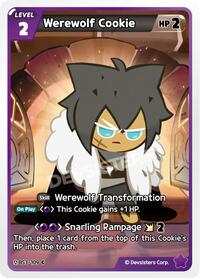 Werewolf Cookie #BS3-109 from Age of Heroes and Kingdoms Pokemon card image