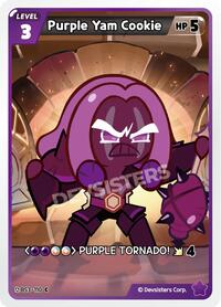 Purple Yam Cookie #BS3-110 from Age of Heroes and Kingdoms Pokemon card image