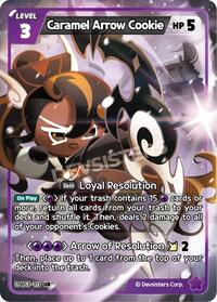 Caramel Arrow Cookie #BS3-113 from Age of Heroes and Kingdoms Pokemon card image