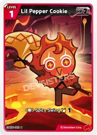Lil Pepper Cookie #BS4-002 from Age of Heroes and Kingdoms Pokemon card image