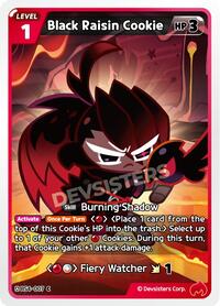 Black Raisin Cookie (007) #BS4-007 from Age of Heroes and Kingdoms Pokemon card image