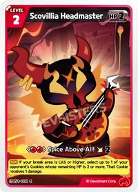 Scovillia Headmaster #BS4-008 from Age of Heroes and Kingdoms Pokemon card image