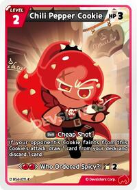Chili Pepper Cookie #BS4-011 from Age of Heroes and Kingdoms Pokemon card image
