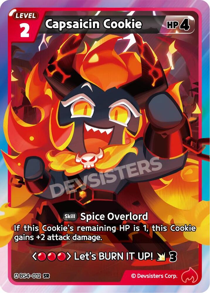 Capsaicin Cookie (012) - Age of Heroes and Kingdoms - CookieRun