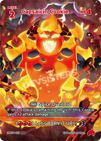 Capsaicin Cookie (012) (SSR) #BS4-012 from Age of Heroes and Kingdoms Pokemon card image